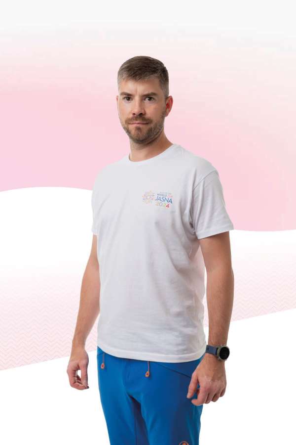 Tričko pánske biele