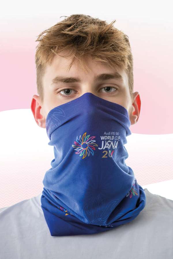 Šatka modrá